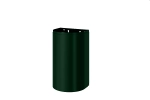 Komin teleskopowy wys.40-75cm, zielony matowy, do Beat Wall XL DF MATT