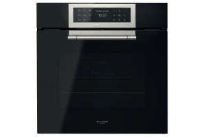 Piekarnik CLUSTER 60cm, z funkcją pizza i pirolizą, AirFry, czarne szkło