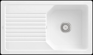 Zlewozmywak LINARA 50 MAN. weiss alpin CLASSICLINE
